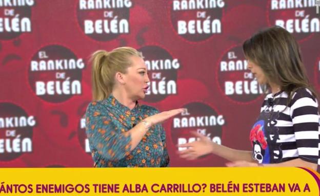 "De mi niña no se habla": Belén Esteban explota ante Paz Padilla