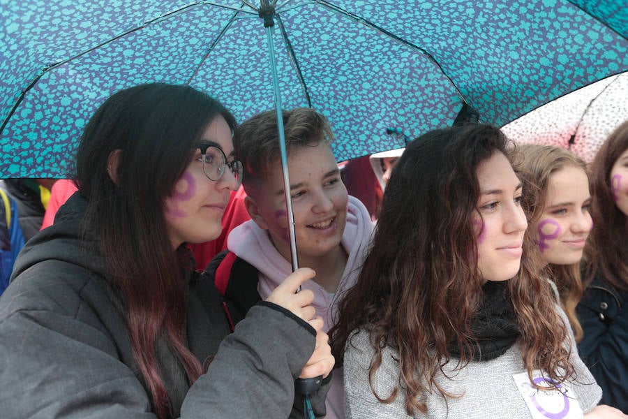 La jornada del 8M se vivió con intensidad en la capital.