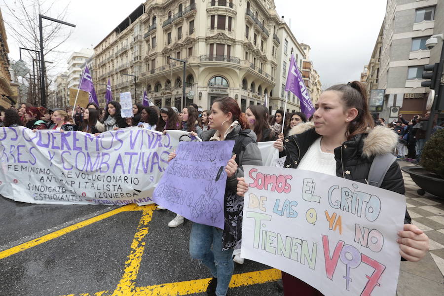 La jornada del 8M se vivió con intensidad en la capital.