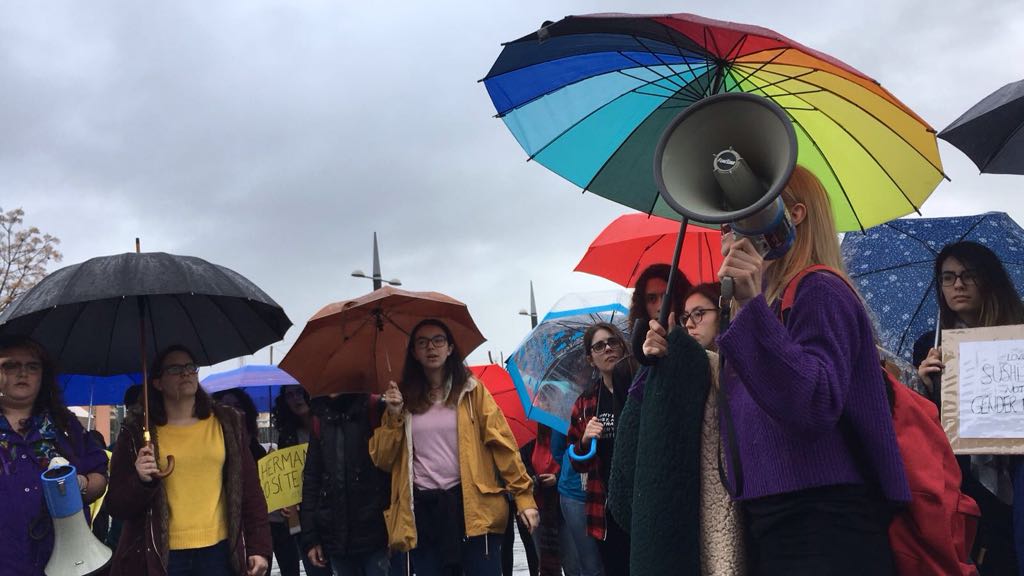 La jornada del 8M se vivió con intensidad en la capital.