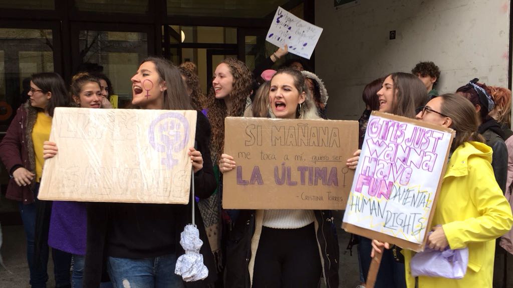 La jornada del 8M se vivió con intensidad en la capital.