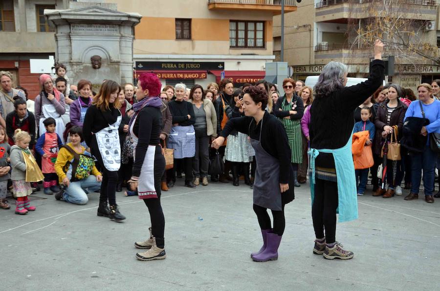 Dúrcal también reivindicó la igualdad en la calle. 