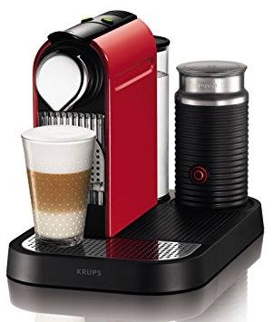 5- Krups Nespresso Citiz & Milk XN7605 Cherry Red.