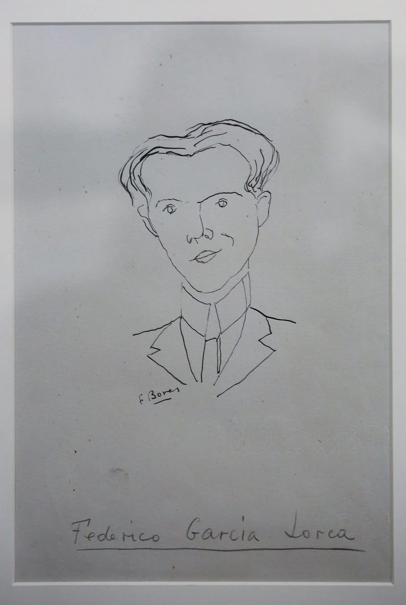 'Retrato de Federico García Lorca', de Francisco Bores. 1924. Residencia de Estudiantes.