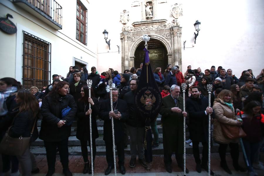 La hermandad sacramental de San Francisco de Asís y Santa Clara y Real Cofradía de Jesús Cautivo y María Santísima de la Encarnación fue la segunda en entrar en carrera oficial