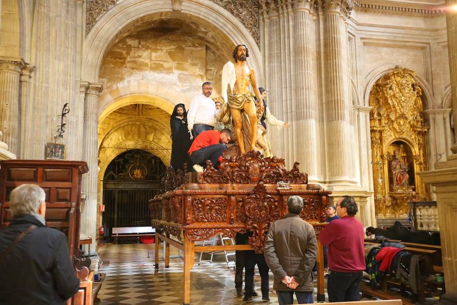 Las cofradías decidirán durante la jornada si salen a las calles