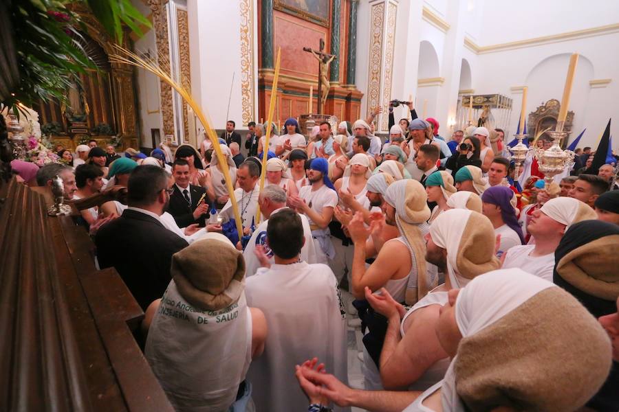 La localidad costera vive su Domingo de Ramos