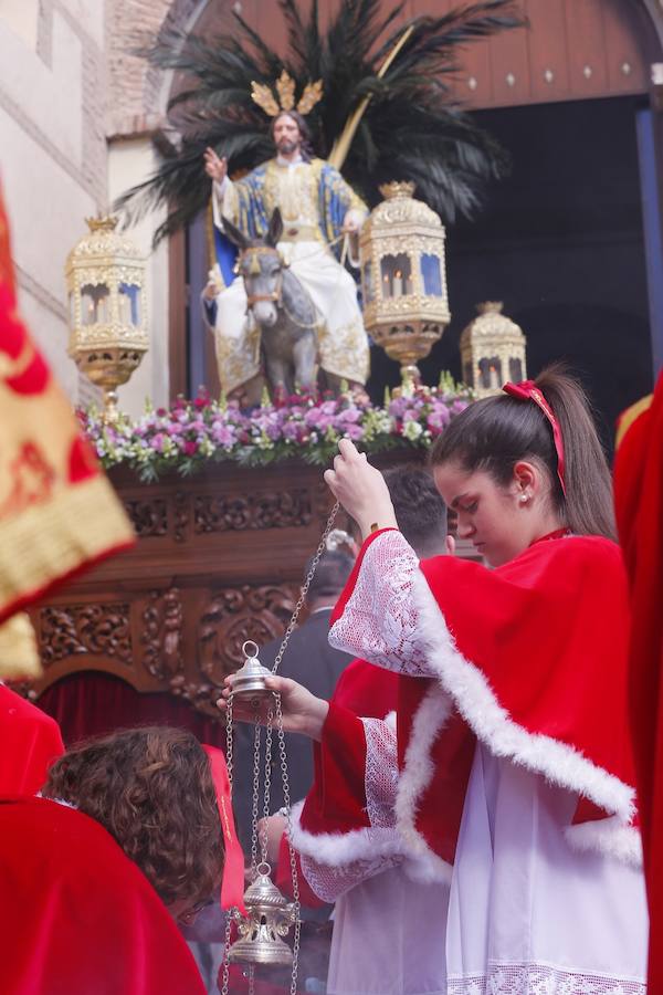 La localidad costera vive su Domingo de Ramos