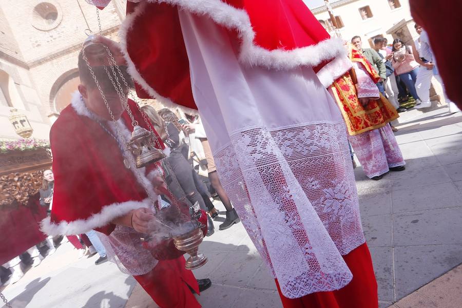 La localidad costera vive su Domingo de Ramos