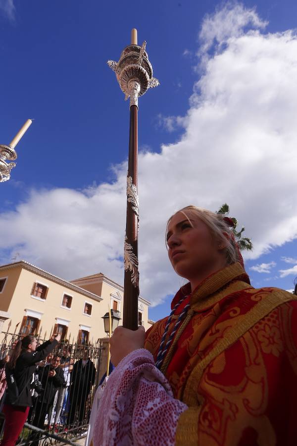 La localidad costera vive su Domingo de Ramos