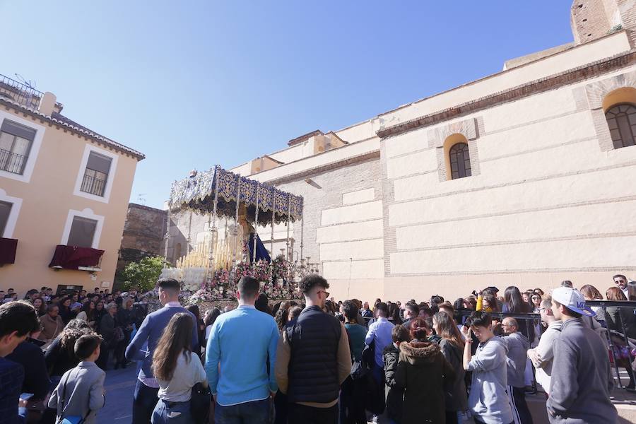 La localidad costera vive su Domingo de Ramos