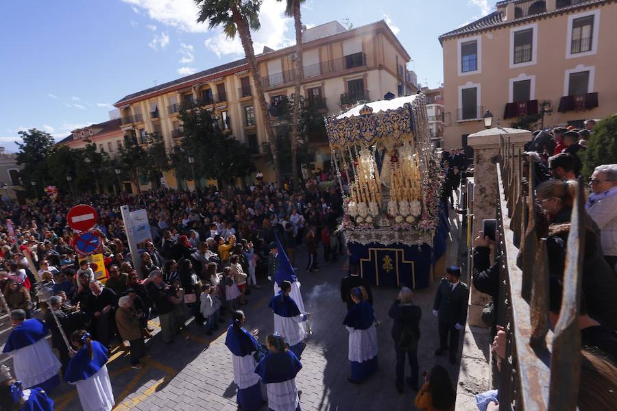 La localidad costera vive su Domingo de Ramos