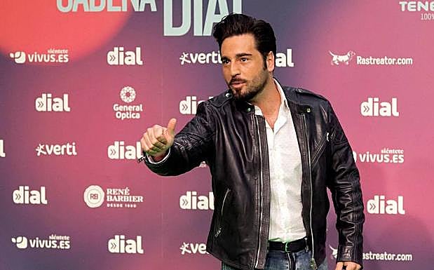 David Bustamente en la última gala de los premios Cadena Dial. 