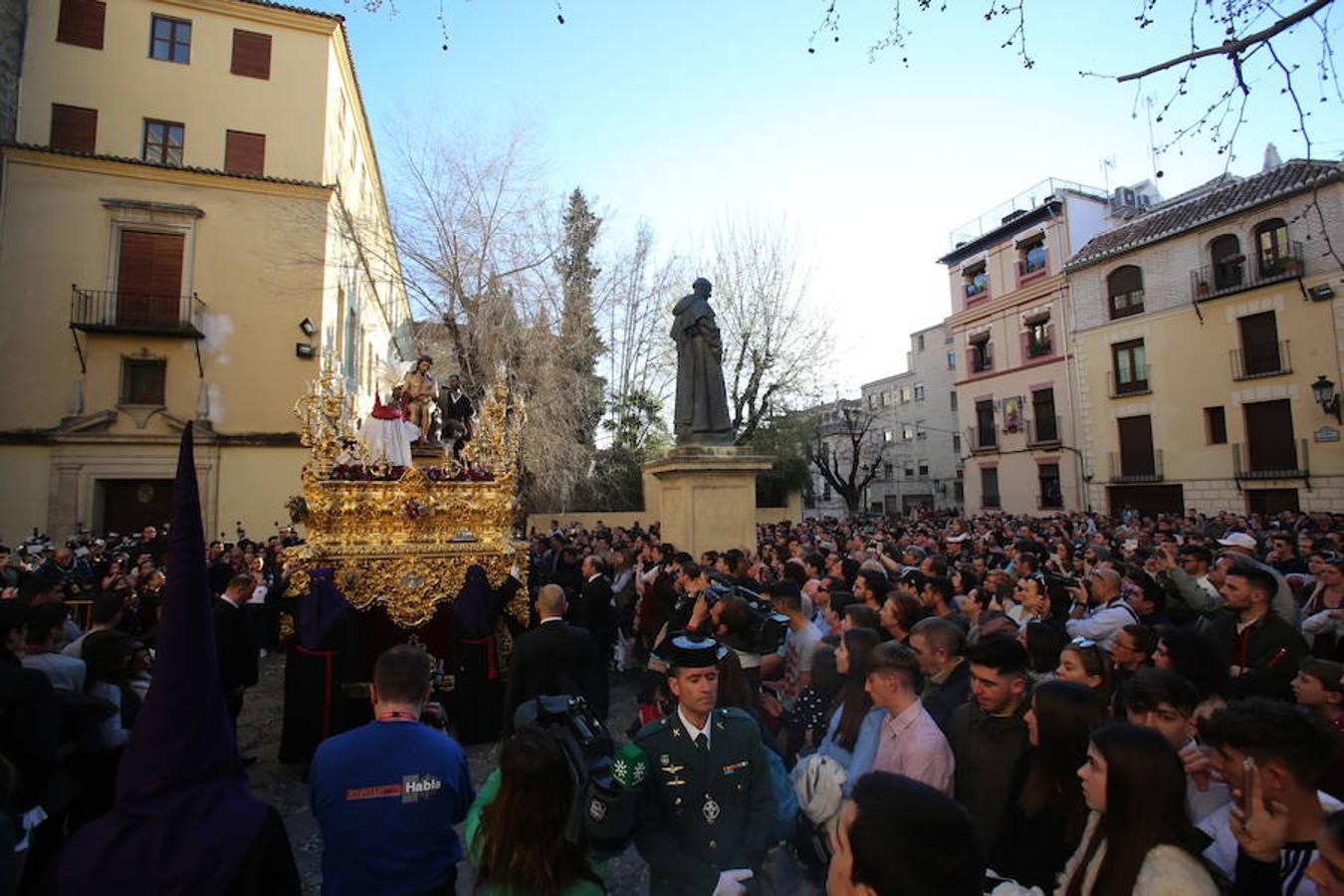 Cofradía del Señor de la Humildad, Soledad de Nuestra Señora y Dulce Nombre de Jesús, por las calles de la ciudad.