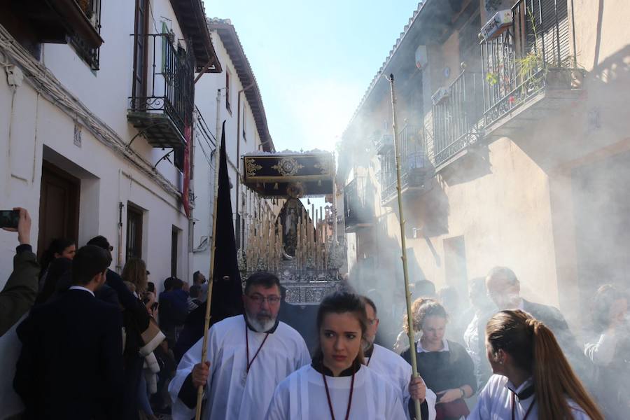 La Real Hermandad del Santo Via-Crucis, cofradía de Nazarenos de Nuestro Padre Jesús de la Amargura, María Santísima de las Lágrimas y Nuestra Señora de los reyes.