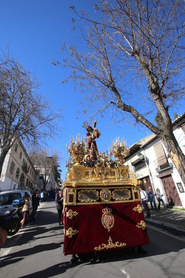 La Real Hermandad del Santo Via-Crucis, cofradía de Nazarenos de Nuestro Padre Jesús de la Amargura, María Santísima de las Lágrimas y Nuestra Señora de los reyes.