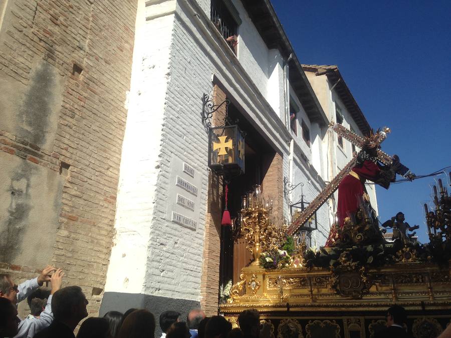 La Real Hermandad del Santo Via-Crucis, cofradía de Nazarenos de Nuestro Padre Jesús de la Amargura, María Santísima de las Lágrimas y Nuestra Señora de los reyes.