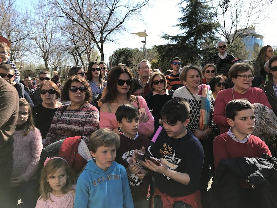 El Cristo de la Lanzada y María Santísima de la Caridad abren el Martes Santo desde la parroquia de Nuestra Señora de los Dolores