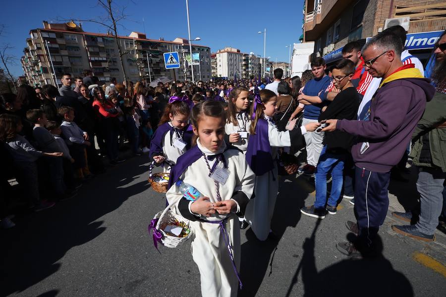 El Cristo de la Lanzada y María Santísima de la Caridad abren el Martes Santo desde la parroquia de Nuestra Señora de los Dolores