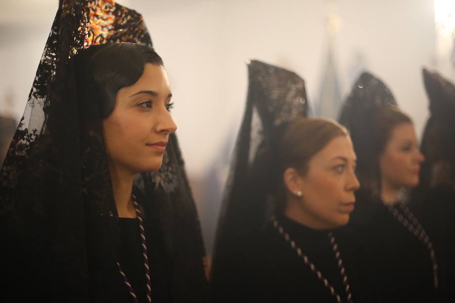 El Cristo de la Lanzada y María Santísima de la Caridad abren el Martes Santo desde la parroquia de Nuestra Señora de los Dolores