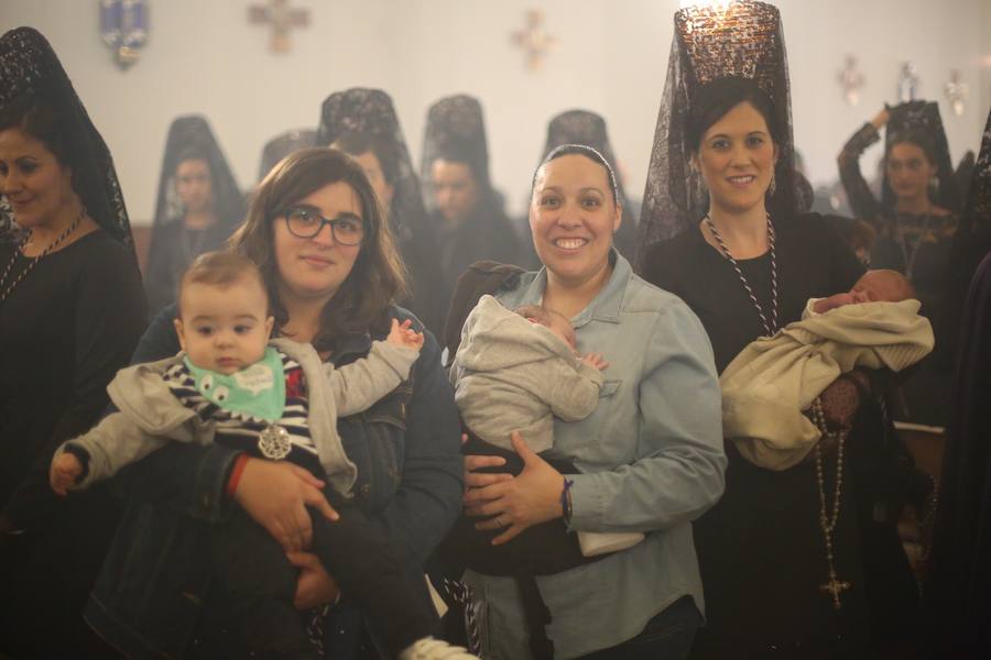 El Cristo de la Lanzada y María Santísima de la Caridad abren el Martes Santo desde la parroquia de Nuestra Señora de los Dolores