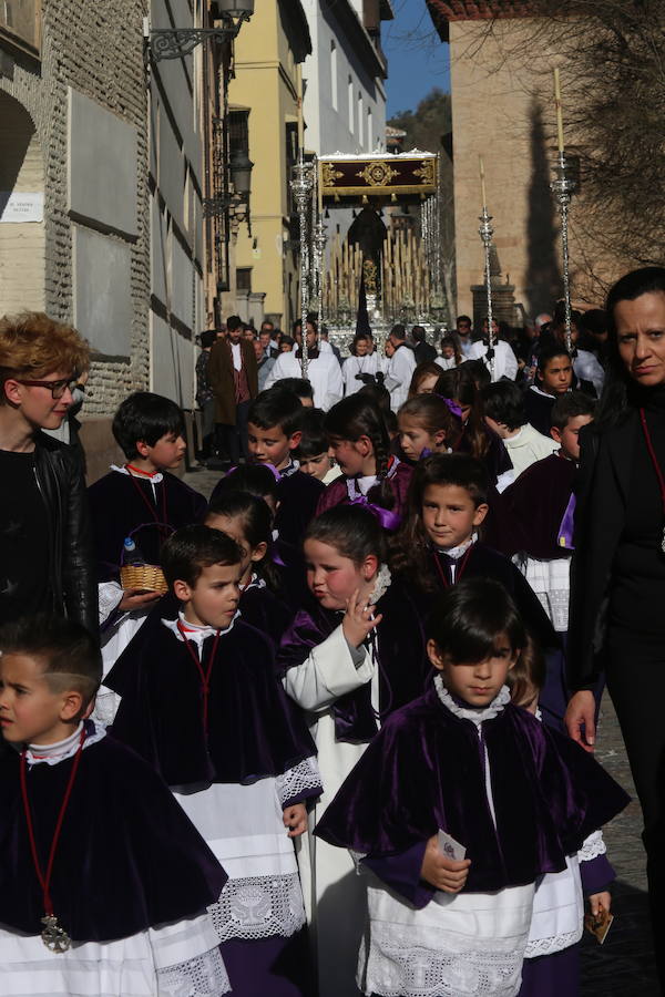 La Real Hermandad del Santo Via-Crucis, cofradía de Nazarenos de Nuestro Padre Jesús de la Amargura, María Santísima de las Lágrimas y Nuestra Señora de los reyes.