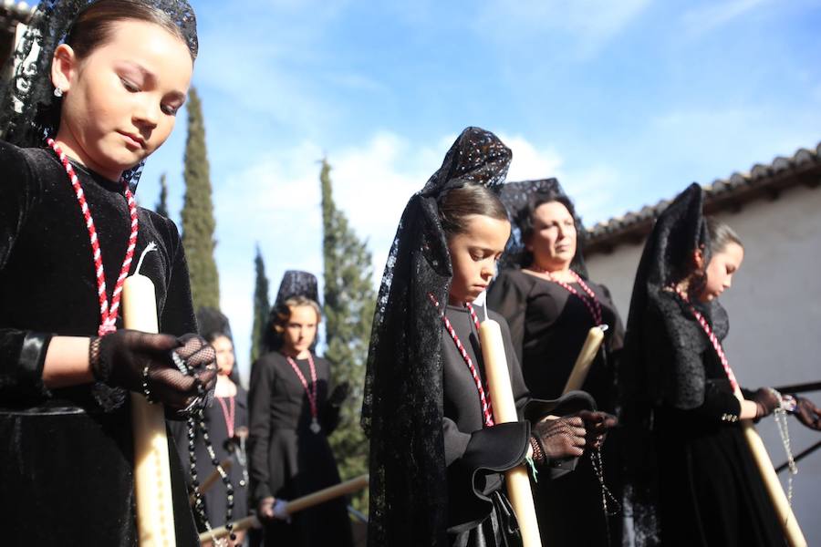 La hermandad de Nuestro Padre Jesús del Perdón y María Santísima de la Aurora Coronada procesiona este Jueves Santo