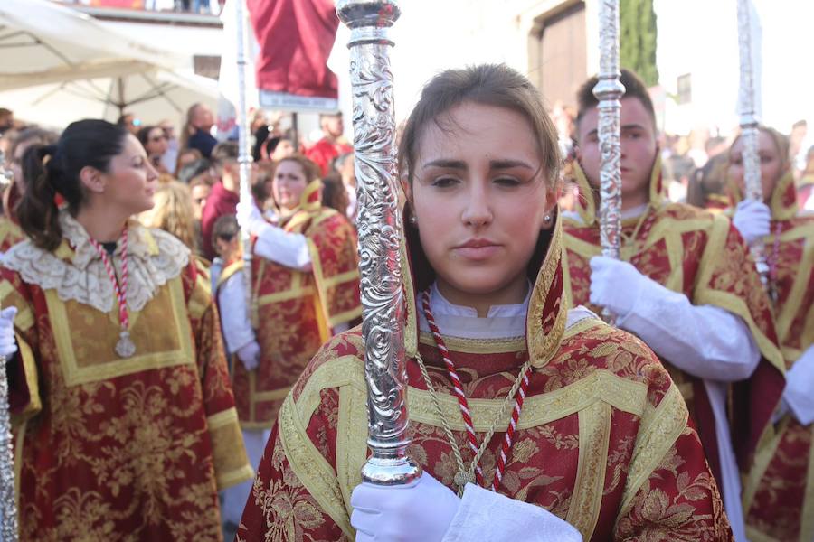 La hermandad de Nuestro Padre Jesús del Perdón y María Santísima de la Aurora Coronada procesiona este Jueves Santo