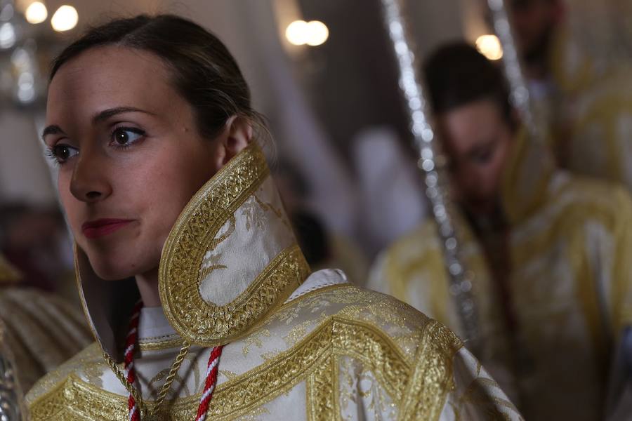 La hermandad de Nuestro Padre Jesús del Perdón y María Santísima de la Aurora Coronada procesiona este Jueves Santo