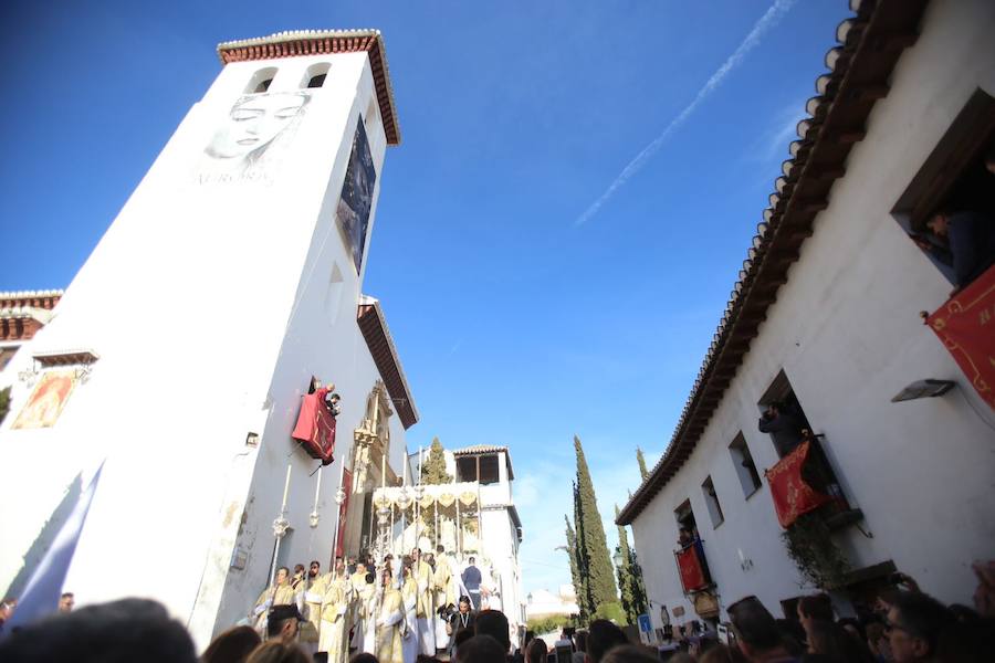 La hermandad de Nuestro Padre Jesús del Perdón y María Santísima de la Aurora Coronada procesiona este Jueves Santo