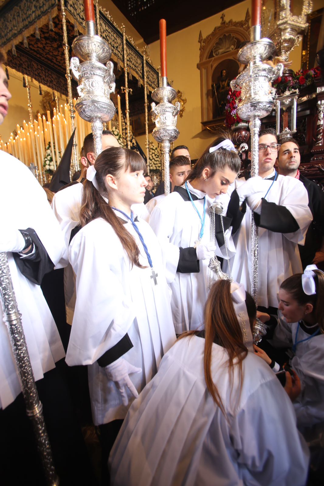 La hermandad de penitencia de Nuestro Padre Jesús del Amor y la Entrega y María Santísima de la Concepción procesiona este Jueves Santo