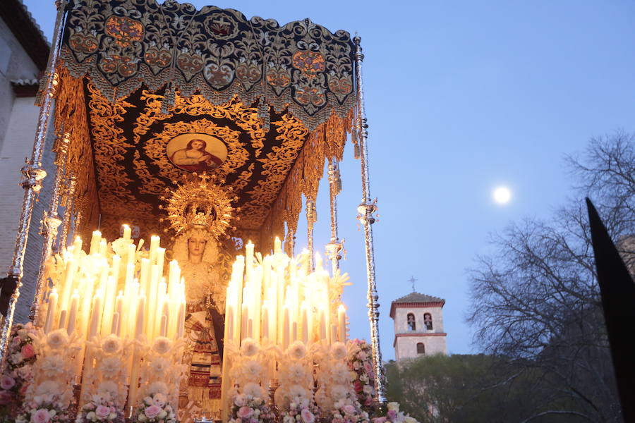 La hermandad de Nuestro Padre Jesús de la Pasión y María Santísima de la Estrella procesiona este Jueves Santo