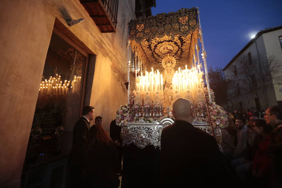 La hermandad de Nuestro Padre Jesús de la Pasión y María Santísima de la Estrella procesiona este Jueves Santo