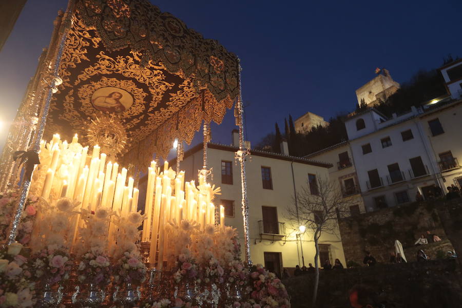 La hermandad de Nuestro Padre Jesús de la Pasión y María Santísima de la Estrella procesiona este Jueves Santo