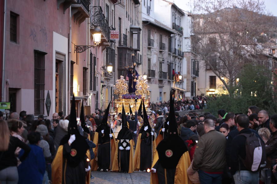 La hermandad de Nuestro Padre Jesús de la Pasión y María Santísima de la Estrella procesiona este Jueves Santo