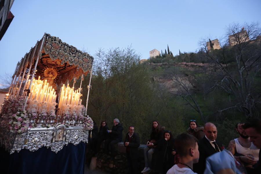 La hermandad de Nuestro Padre Jesús de la Pasión y María Santísima de la Estrella procesiona este Jueves Santo