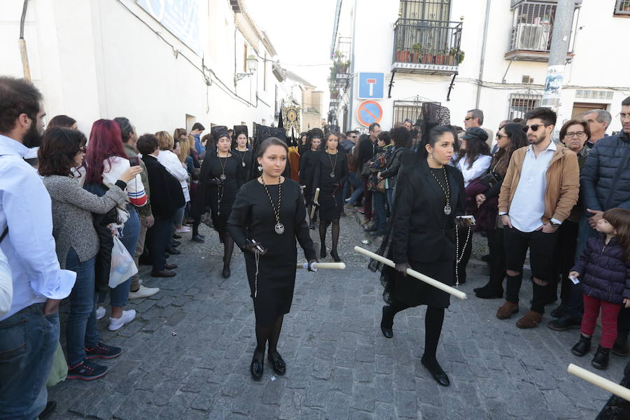 La hermandad de Nuestro Padre Jesús de la Pasión y María Santísima de la Estrella procesiona este Jueves Santo