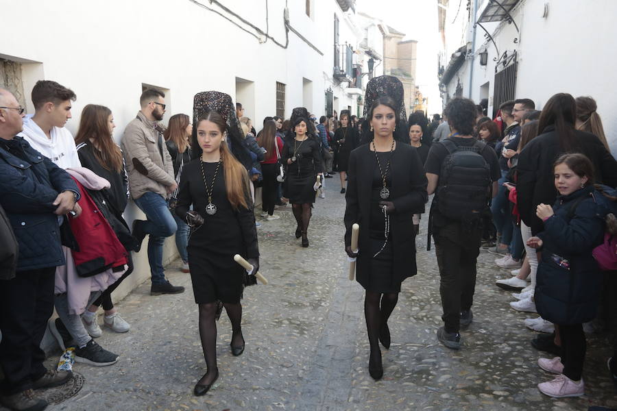 La hermandad de Nuestro Padre Jesús de la Pasión y María Santísima de la Estrella procesiona este Jueves Santo