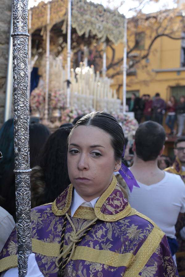 La hermandad de Nuestro Padre Jesús de la Pasión y María Santísima de la Estrella procesiona este Jueves Santo