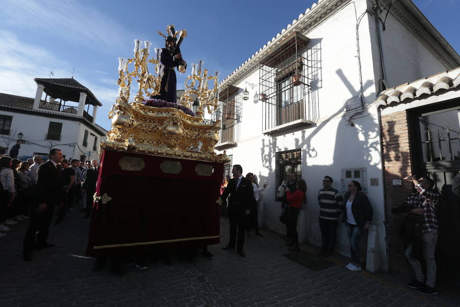 La hermandad de Nuestro Padre Jesús de la Pasión y María Santísima de la Estrella procesiona este Jueves Santo