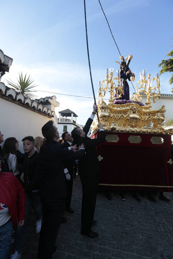 La hermandad de Nuestro Padre Jesús de la Pasión y María Santísima de la Estrella procesiona este Jueves Santo