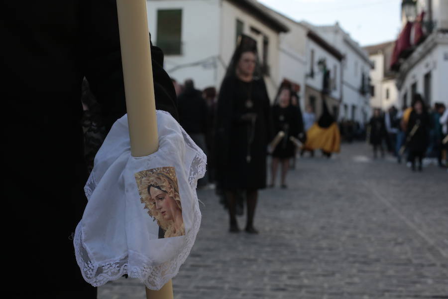 La hermandad de Nuestro Padre Jesús de la Pasión y María Santísima de la Estrella procesiona este Jueves Santo