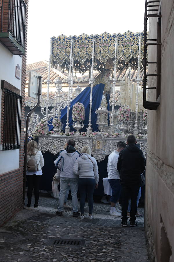 La hermandad de Nuestro Padre Jesús de la Pasión y María Santísima de la Estrella procesiona este Jueves Santo