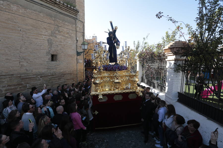 La hermandad de Nuestro Padre Jesús de la Pasión y María Santísima de la Estrella procesiona este Jueves Santo