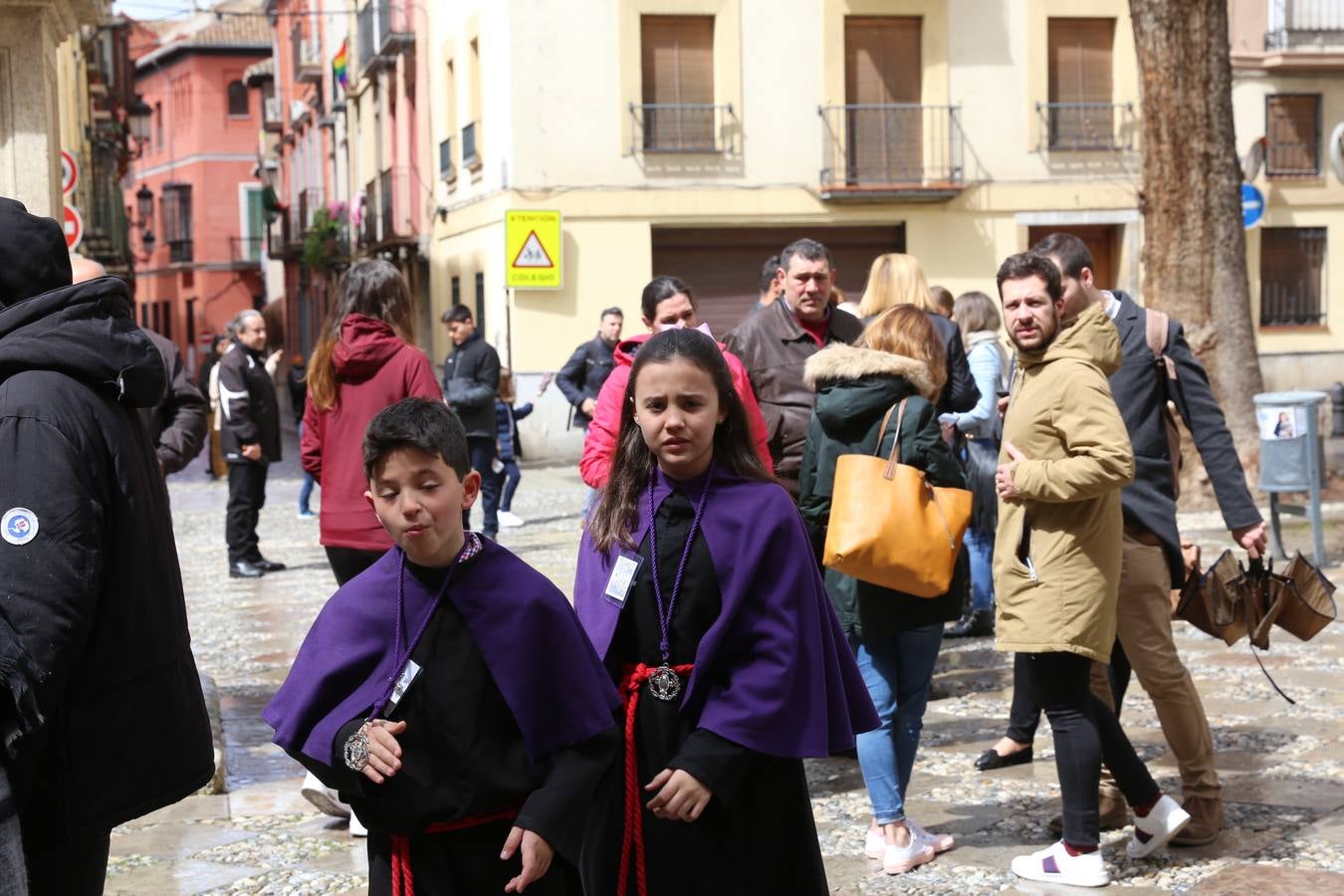 La Soledad de Santo Domingo no ha ido al Campo del Príncipe por la lluvia.