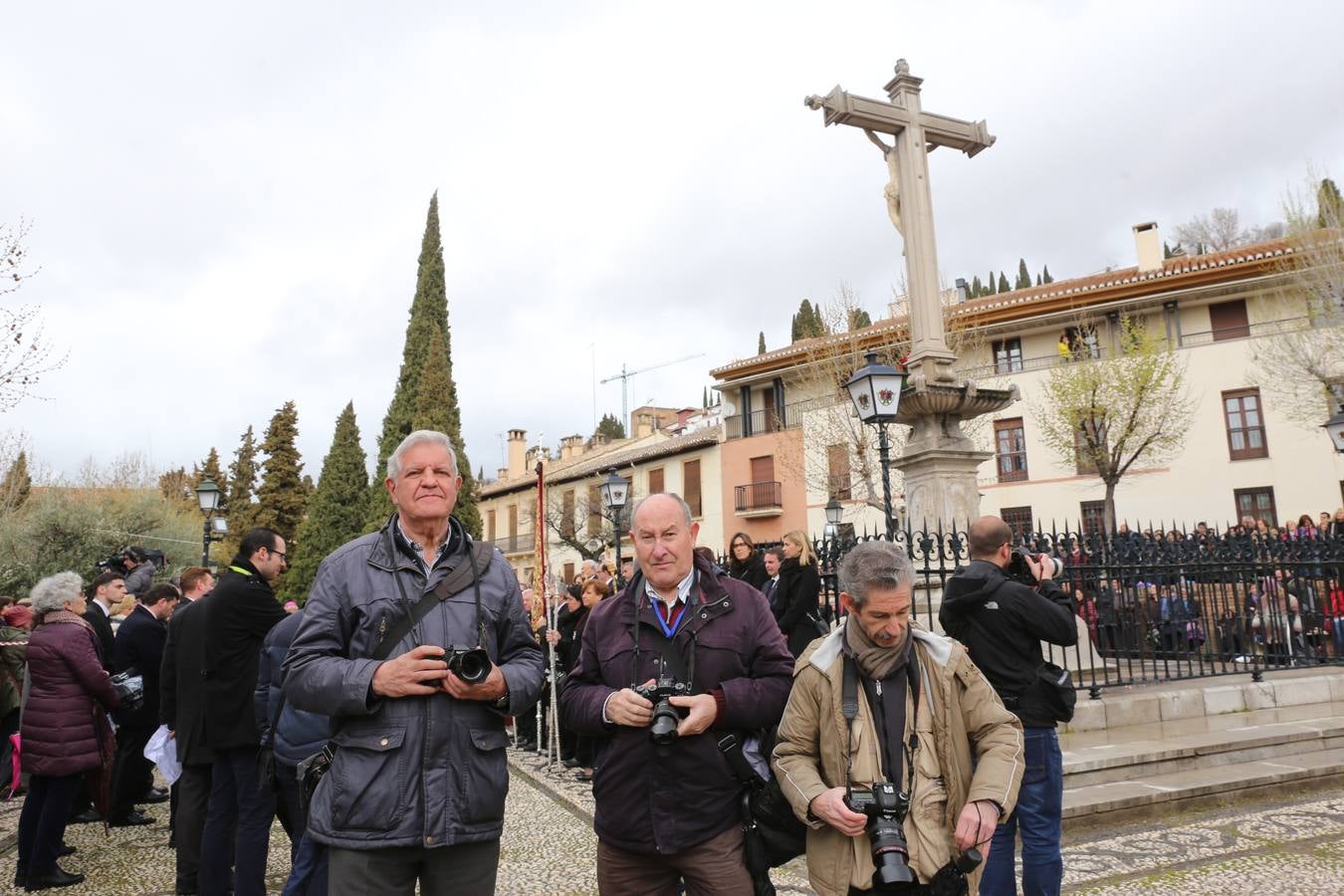 La Soledad de Santo Domingo no ha ido al Campo del Príncipe por la lluvia.