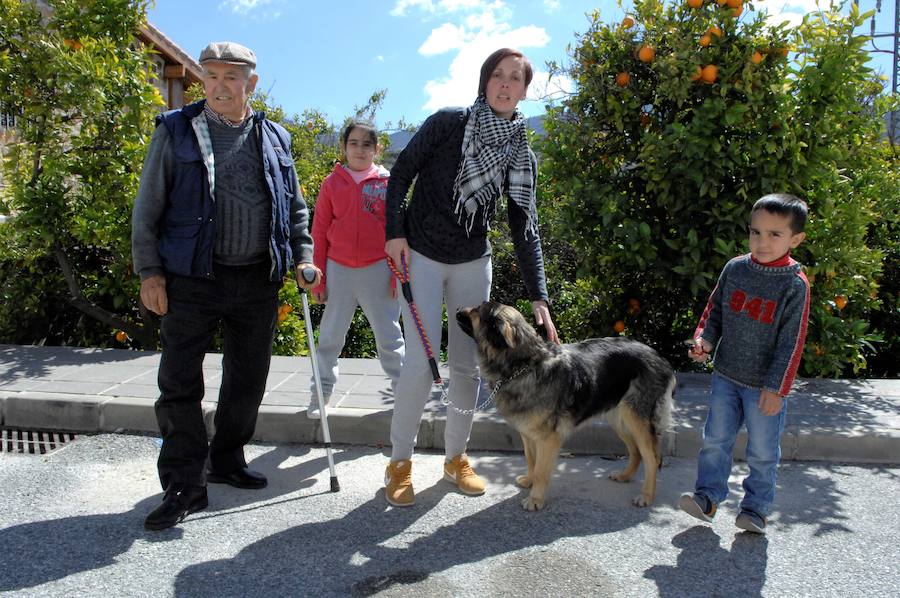 Lleva casi un mes con su nueva familia, es juguetona y está muy feliz