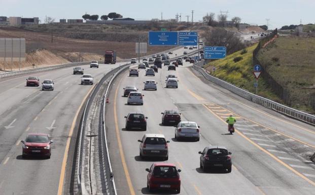 Imagen de la autovía A-5.