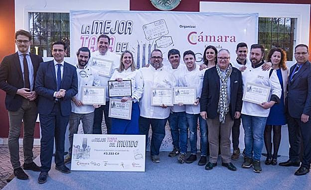 'Gilda la granaína', mejor tapa del mundo en el concurso de la Cámara