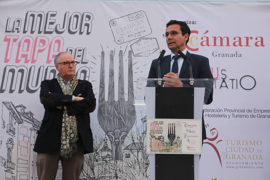 Sancho Original gana la primera edición del concurso gastronómico, que distingue a Puesto 43 con el premio especial 'Sabor Granada'